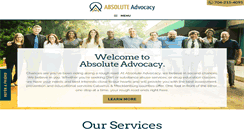 Desktop Screenshot of absoluteadvocacy.org